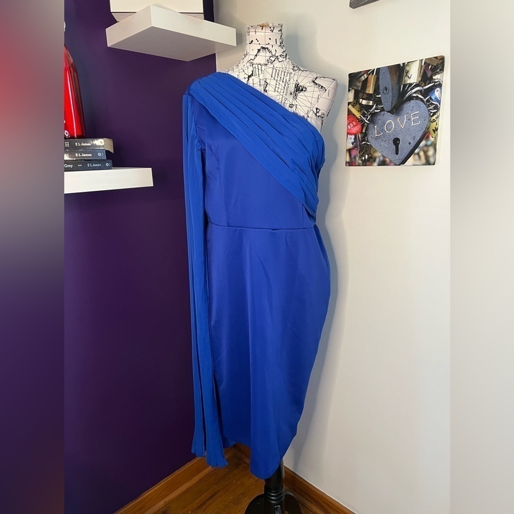 Aomei One Shouldered Open Sleeve Dress NWT